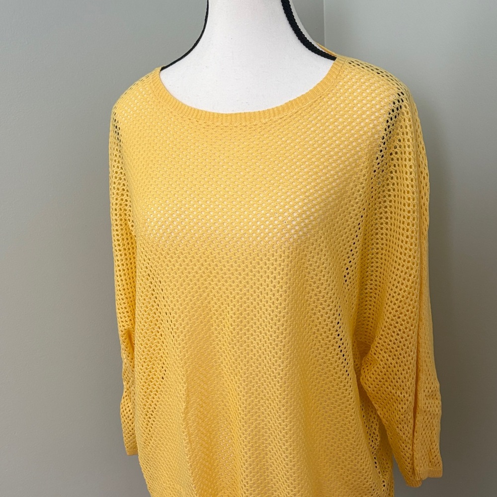 Yellow Knit Sweater